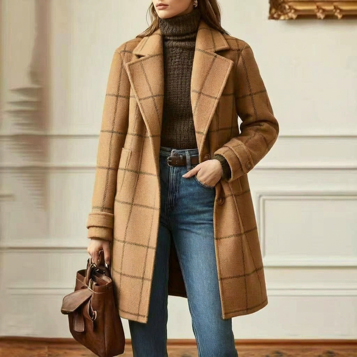Loralyse - Abrigo Casual Estiloso