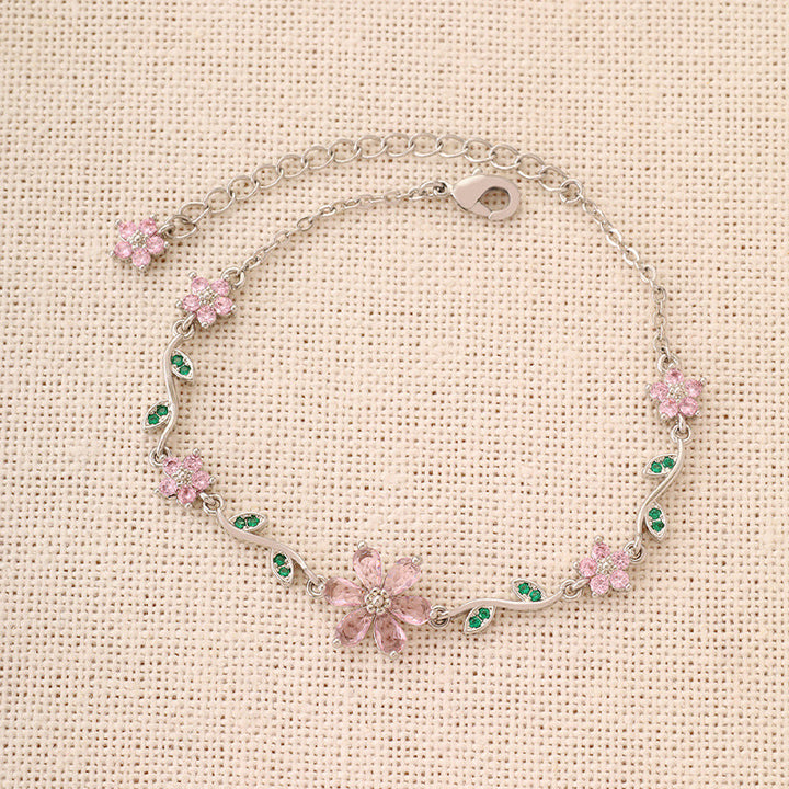 Niva - Pulsera de Flor Elegante