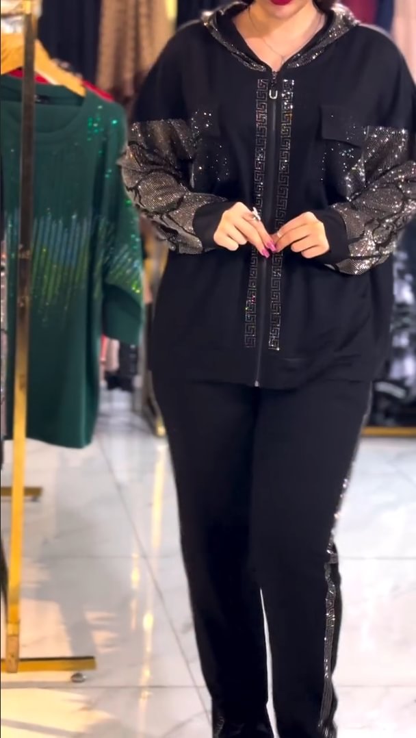 Timaia - Conjunto Casual Elegante de Dos Piezas