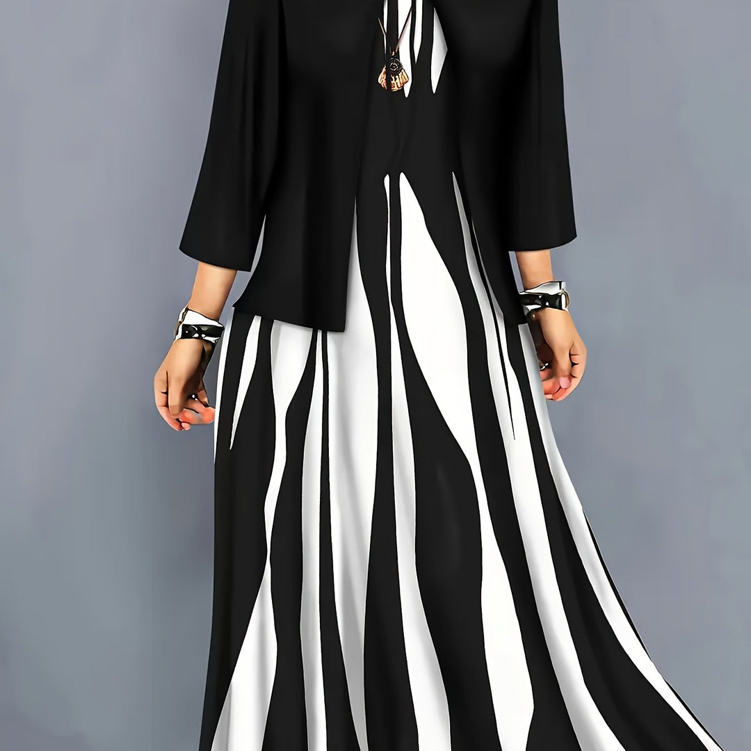 Zarabeth - Vestido Midi Casual Estiloso