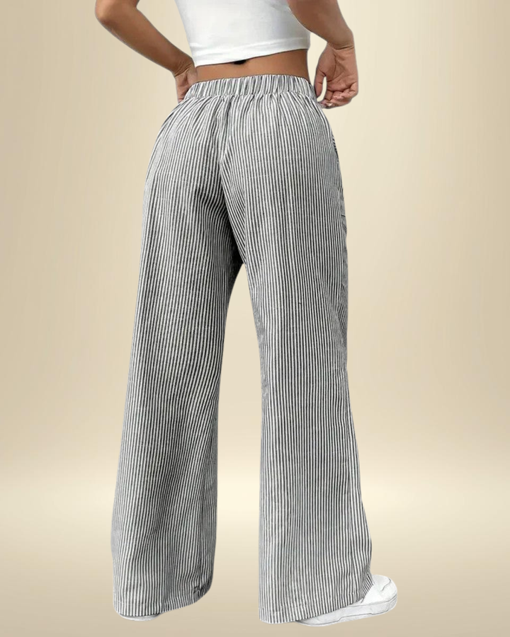 Mirayne - Pantalón palazzo fluido