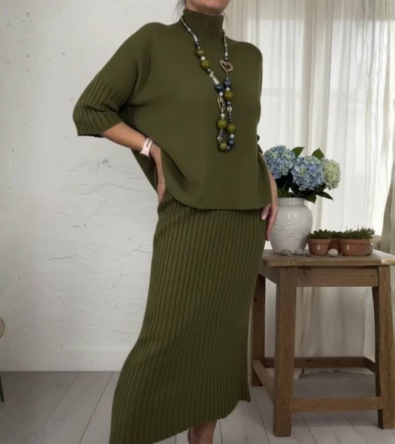Thea - Conjunto de Dos Piezas Casual Estiloso