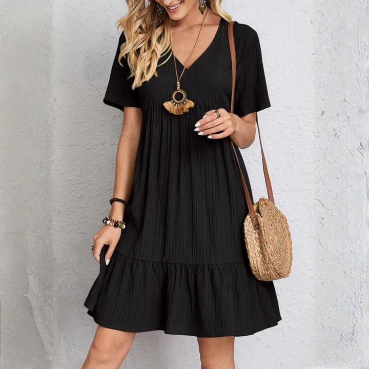 Alyssa - Vestido escultural en capas