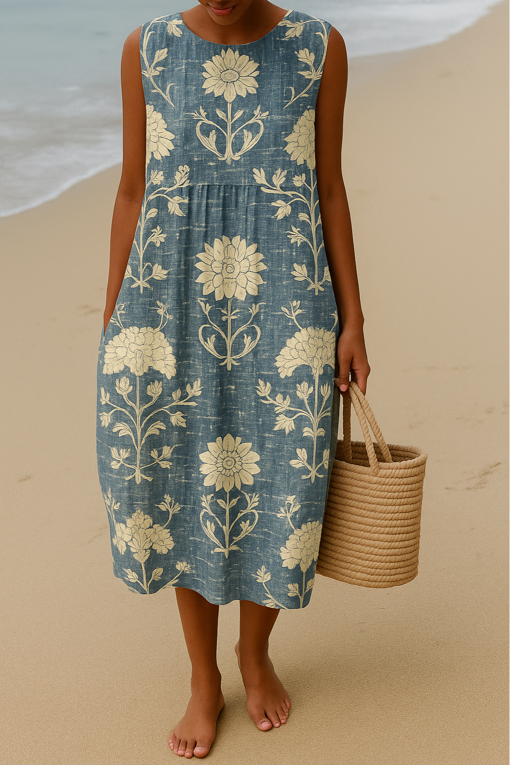 Avery - Elegante vestido floral informal