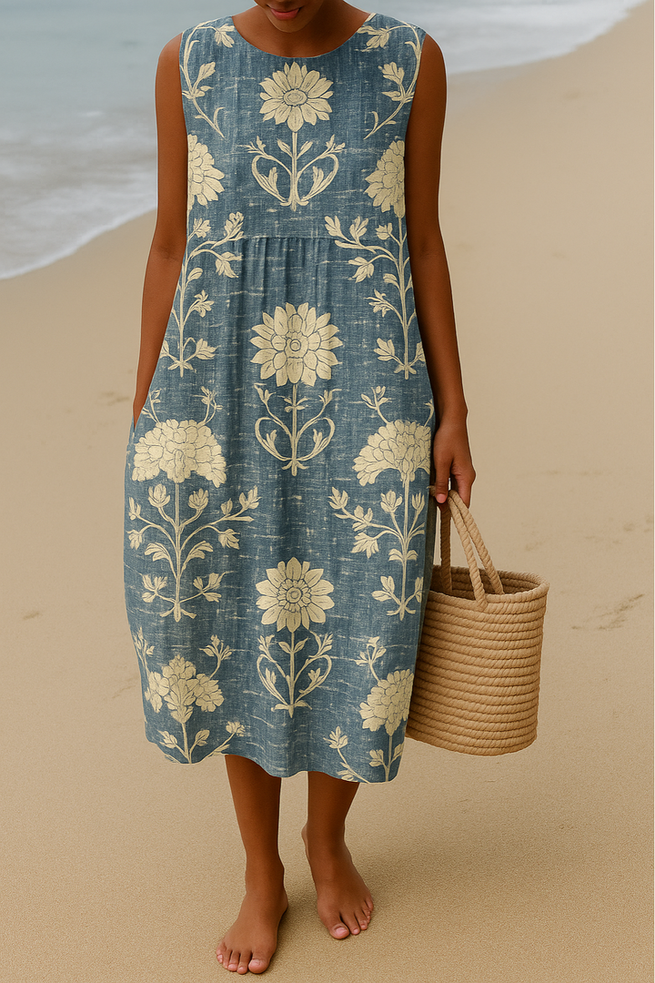 Avery - Elegante vestido floral informal