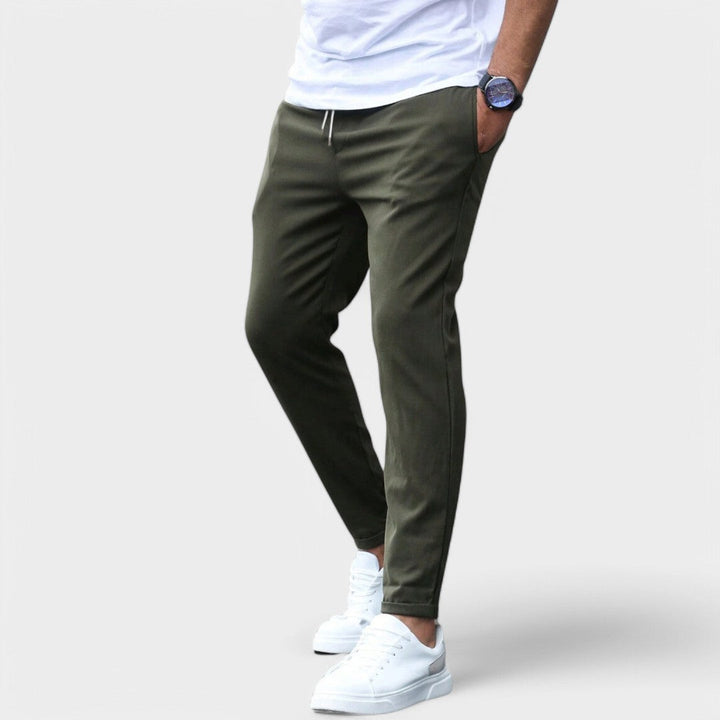 Vensix - Pantalones entallados con stretch