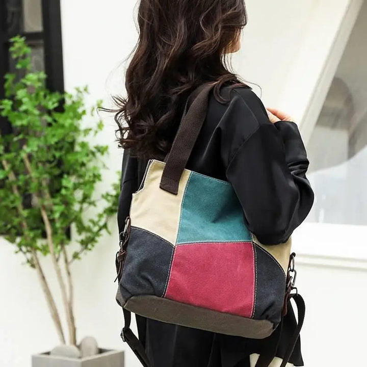 Amaya - Bolsa Tote Moderna de Lona