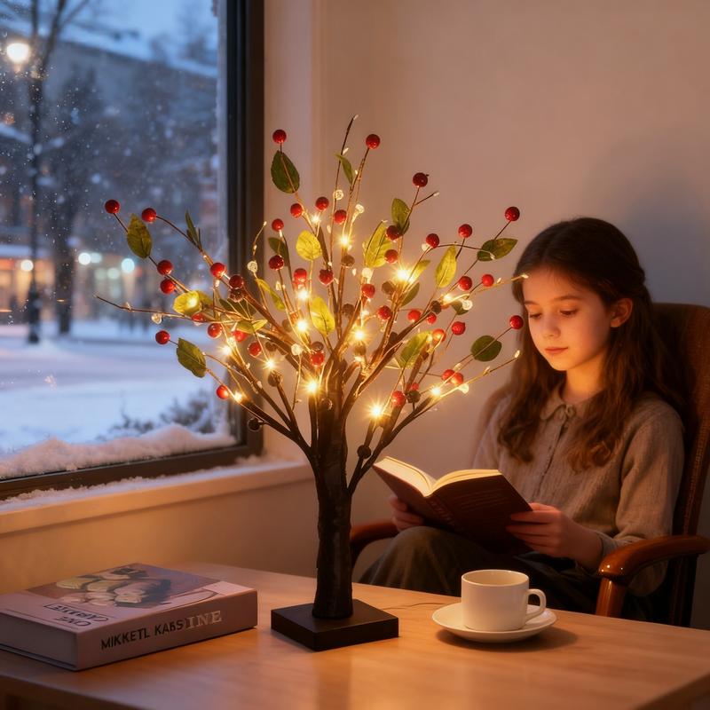 Penelope - Árbol de Mesa Decorativo con Luz LED