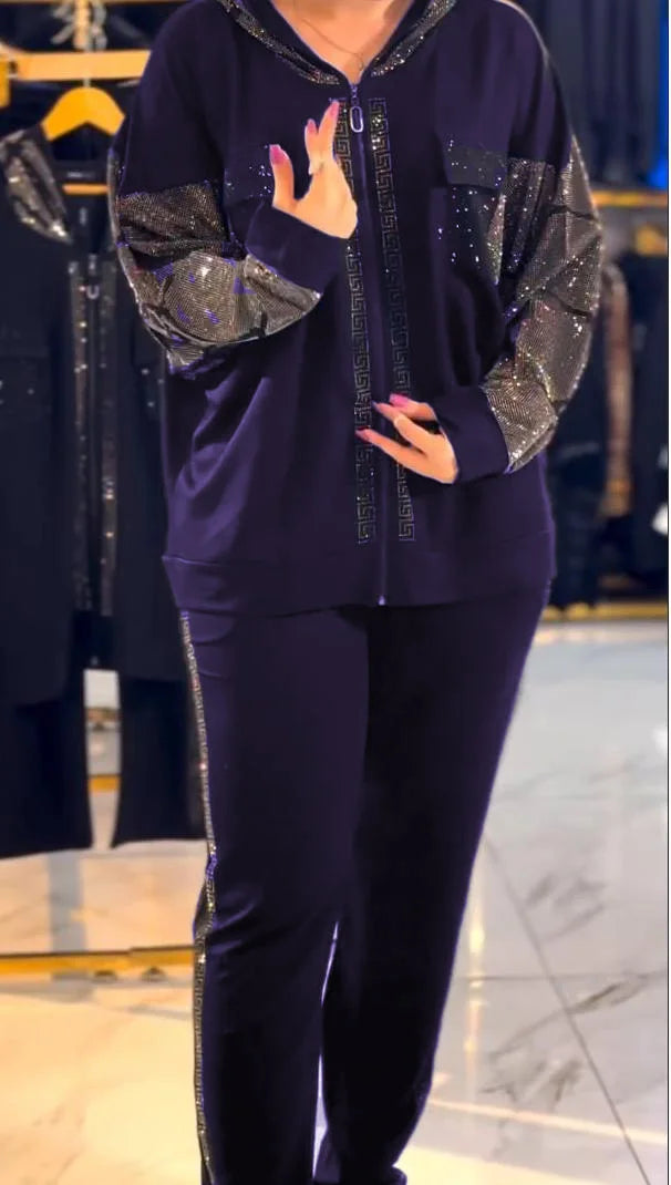 Timaia - Conjunto Casual Elegante de Dos Piezas
