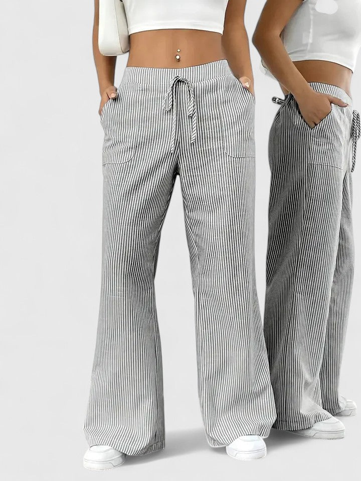 Chelsea - Pantalón de tacto suave con cordón ajustable
