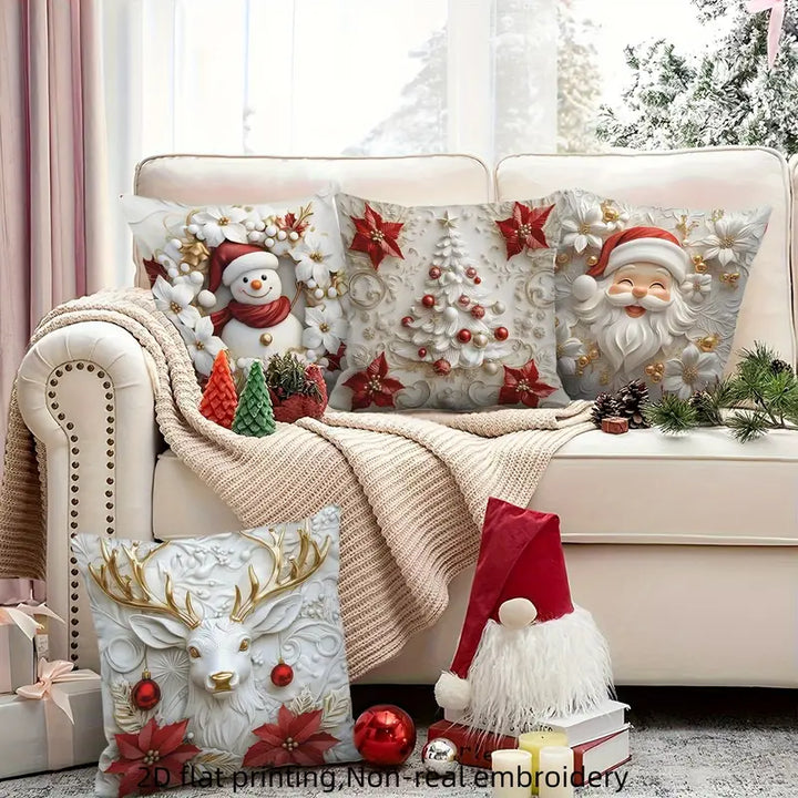 Danisse - Set de Cojines Decorativos Navideños
