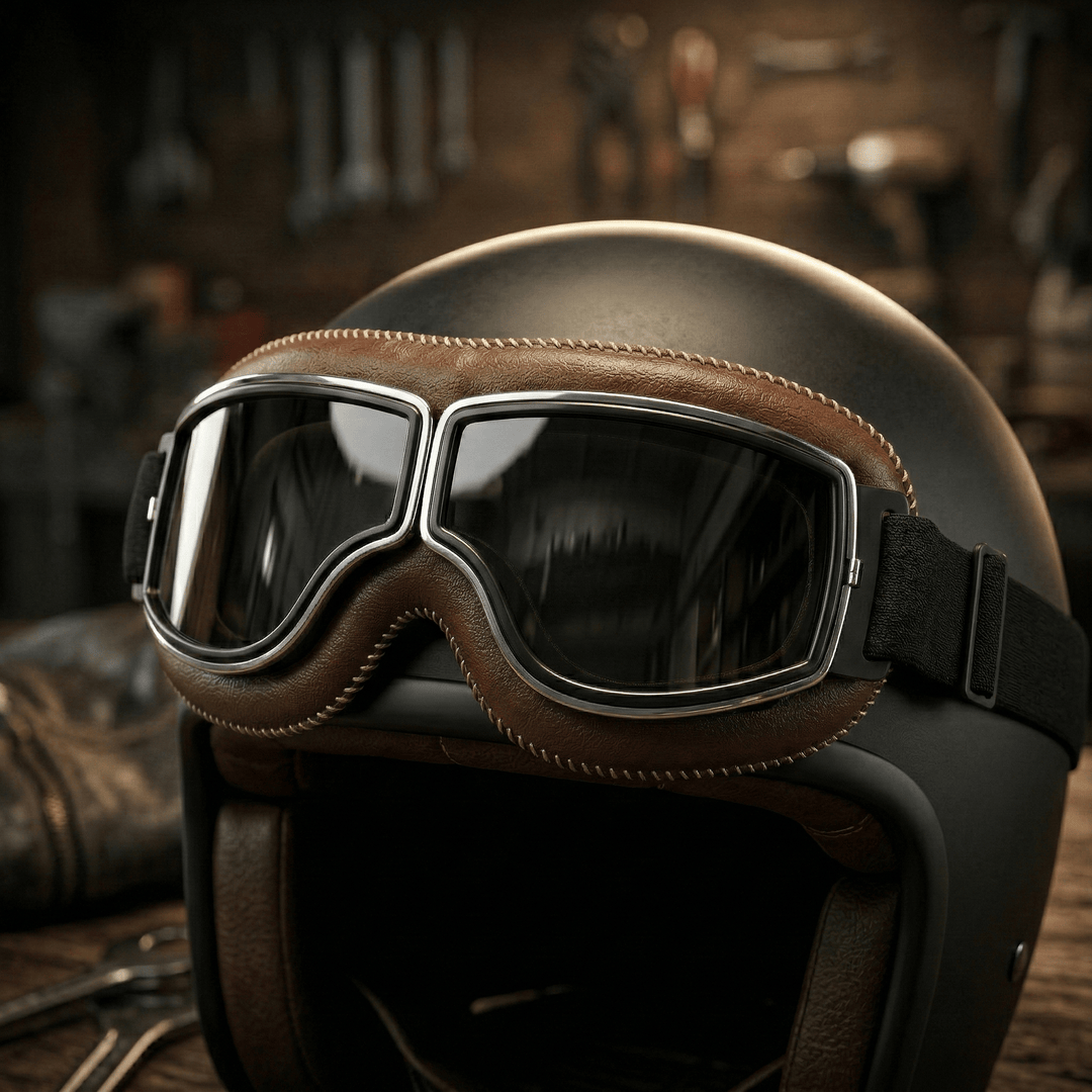 Alaric - Lentes vintage para moto