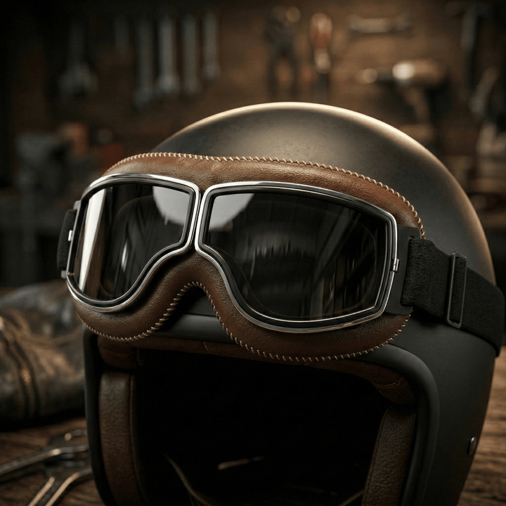 Alaric - Lentes vintage para moto