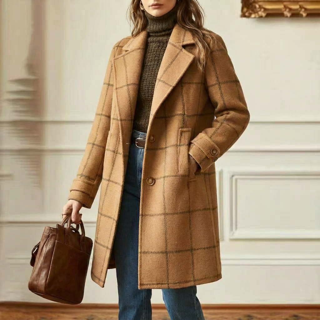 Loralyse - Abrigo Casual Estiloso