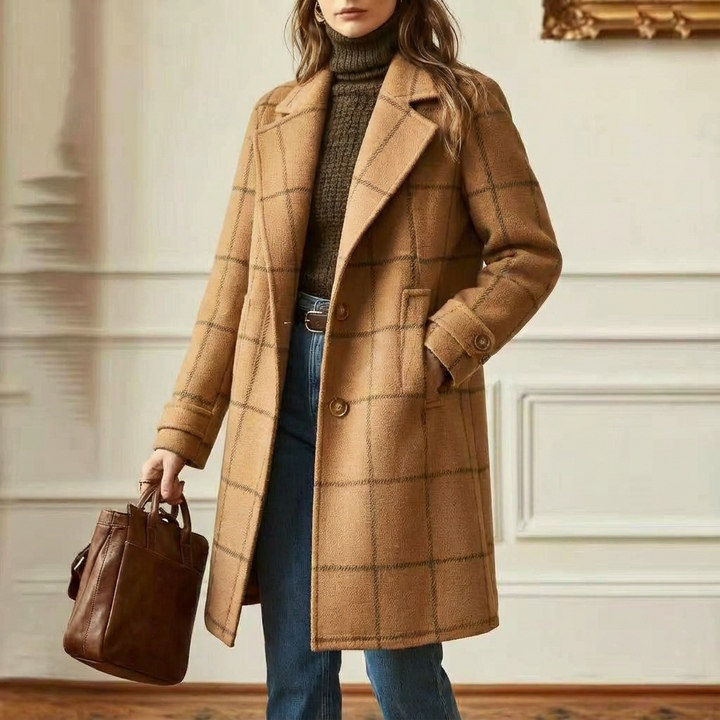 Loralyse - Abrigo Casual Estiloso