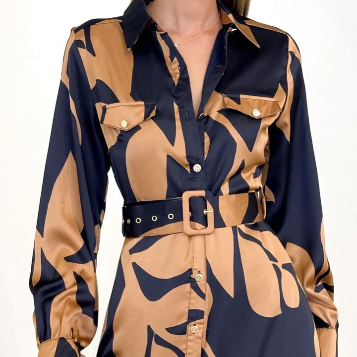 Mariellea - Vestido midi casual chic