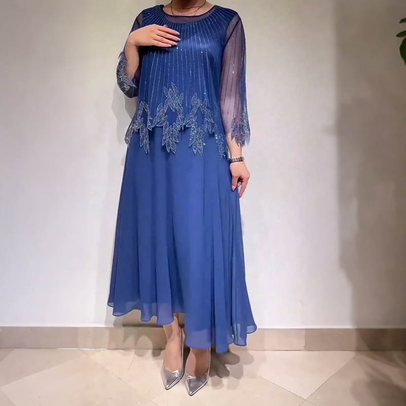 Marivyne - Vestido Midi Casual Estiloso