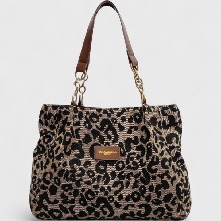 Winona - Bolso con estampado de leopardo casual con estilo