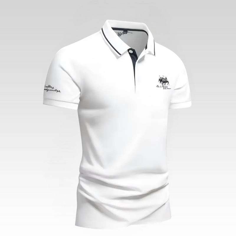 Crispin - Camisa tipo polo casual con estilo