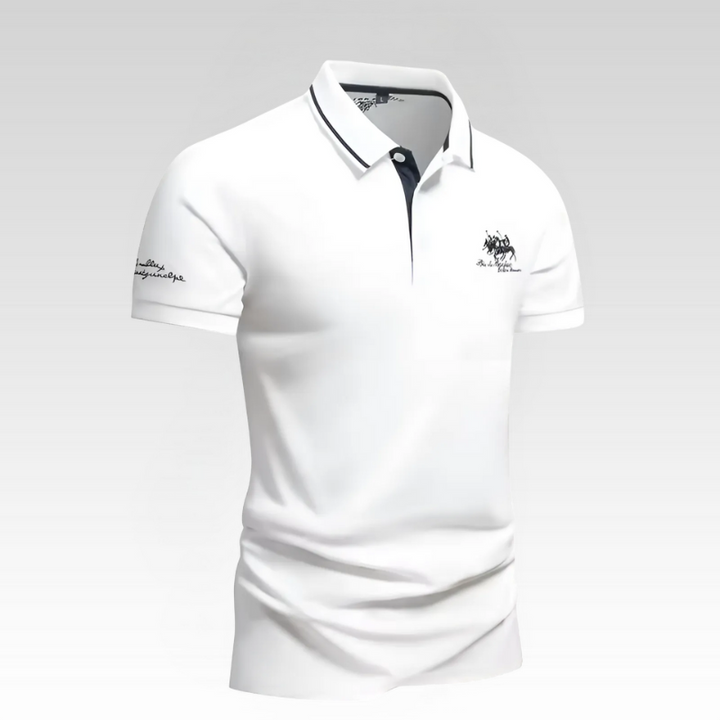 Crispin - Camisa tipo polo casual con estilo