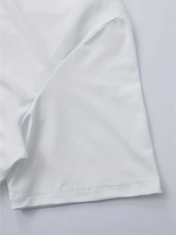 Trevor - Playera de cuello en V con tacto suave