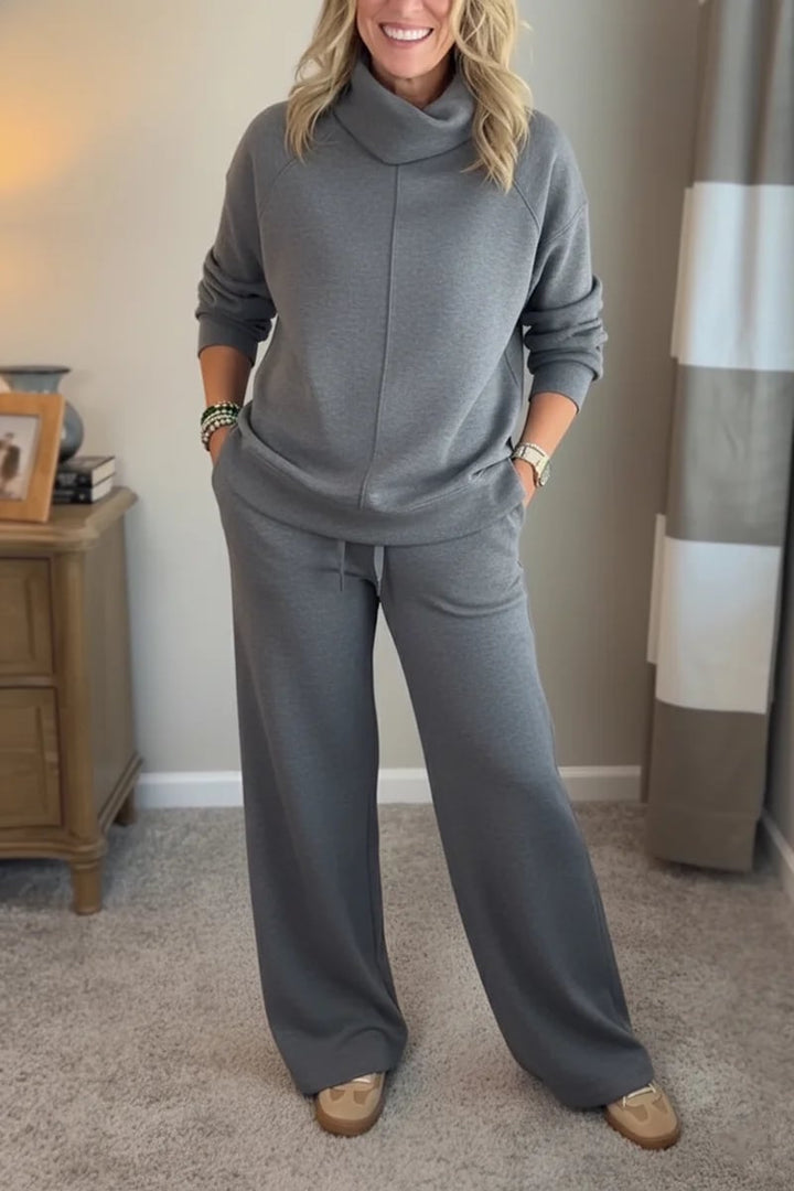 Elaine - Conjunto Casual de Dos Piezas con Estilo