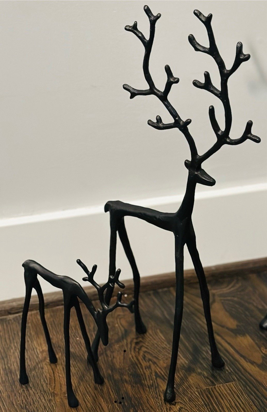 Cyralynne - Decoración de Mesa con Renos Festivos