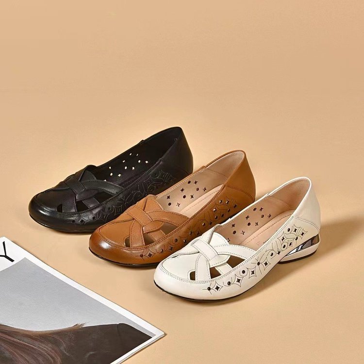 Noemi - Zapatos planos con recortes