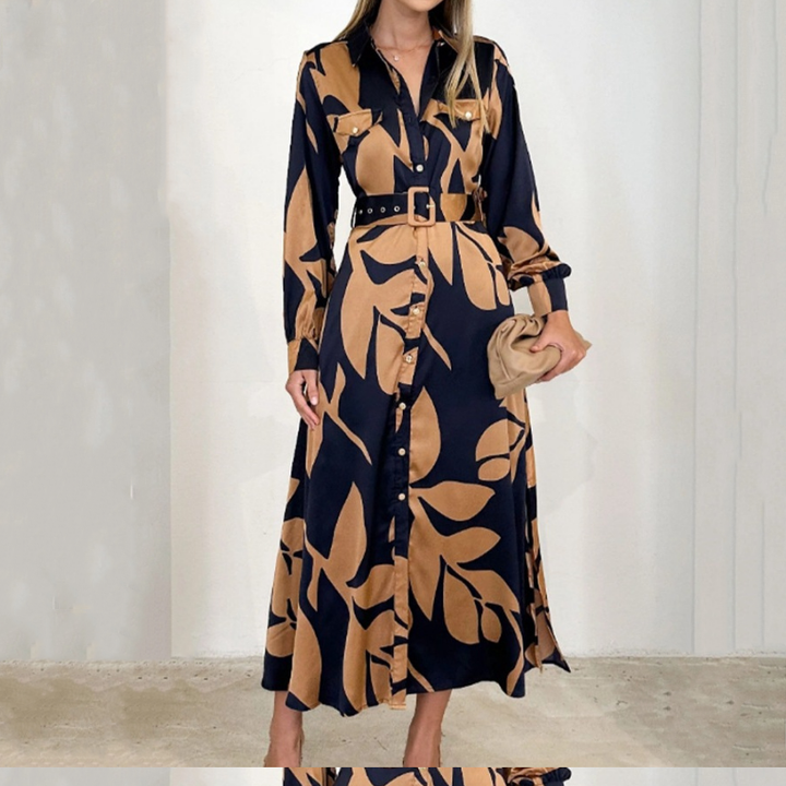 Mariellea - Vestido midi casual chic