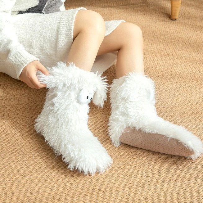 Tevrina - Botas Pantufla para Interior
