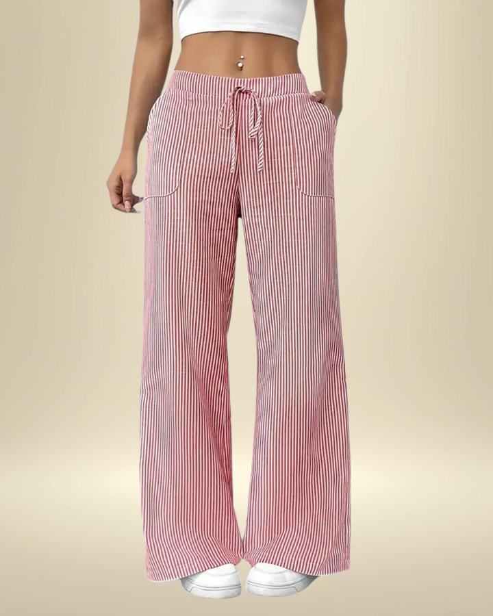 Mirayne - Pantalón palazzo fluido