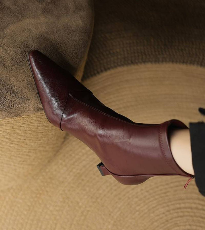 Amelia - Botines de tacón elegantes