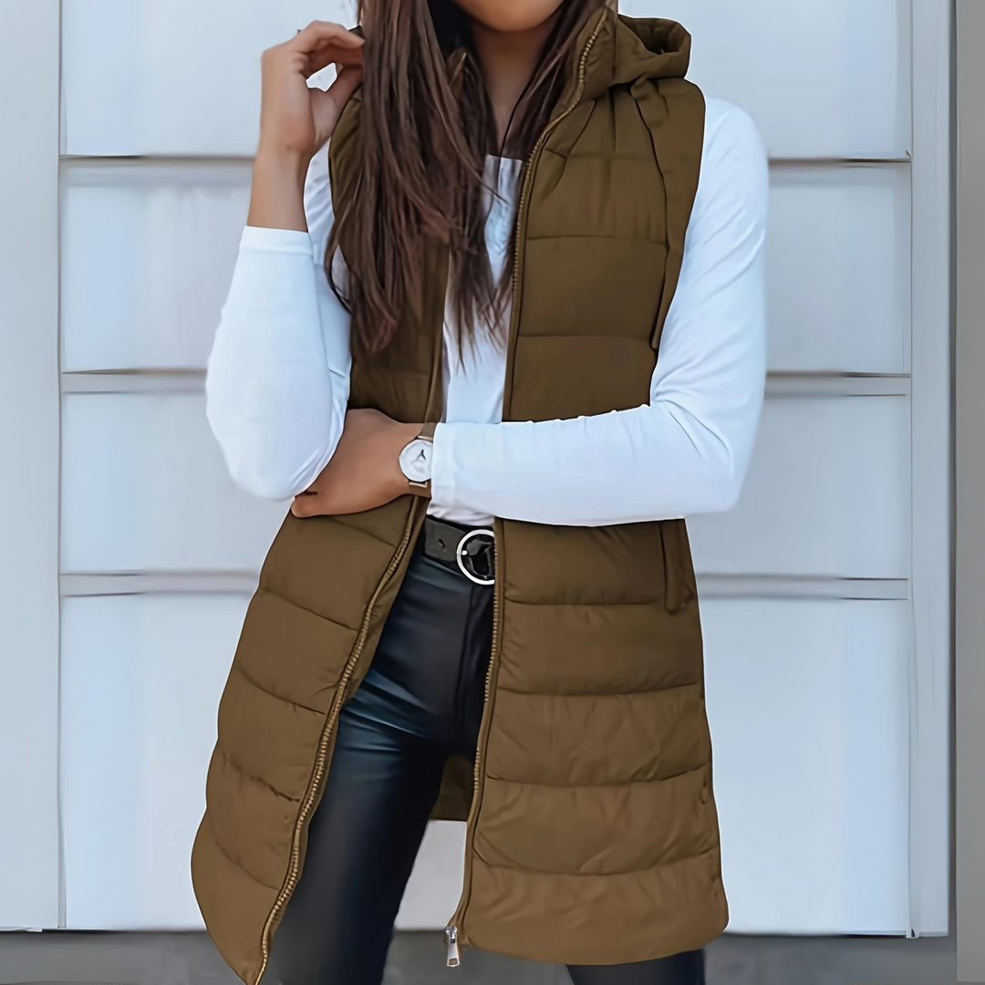 Elova - Abrigo Casual Elegante