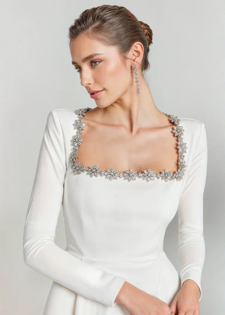 Enyva - Vestido Mini Casual Elegante