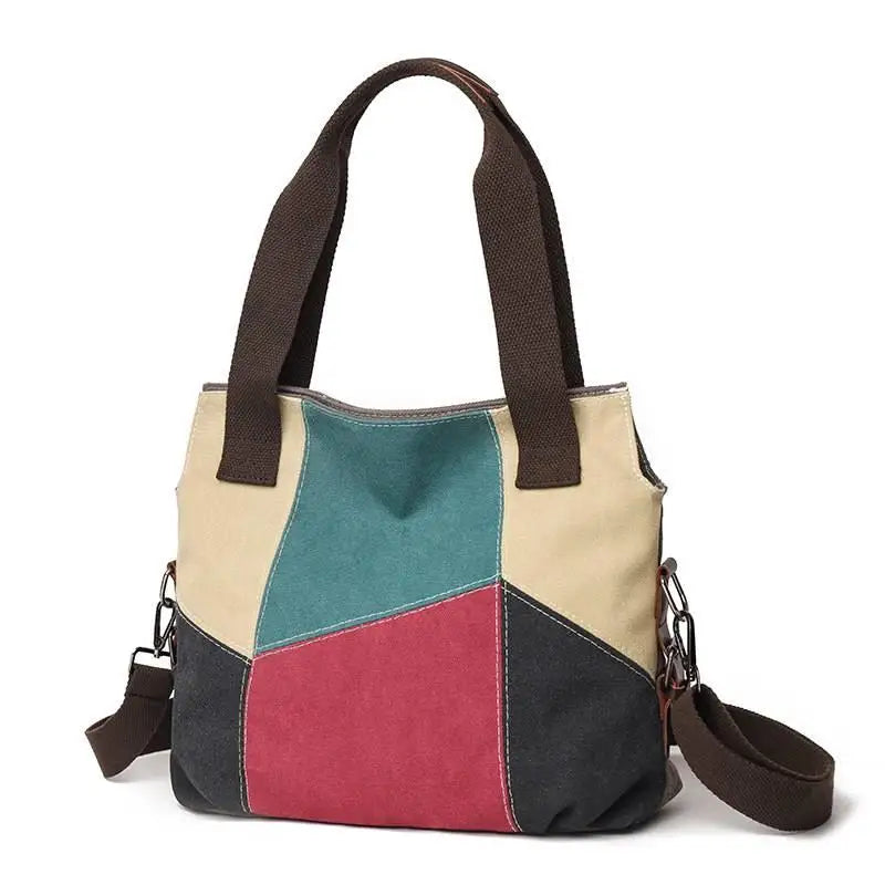 Amaya - Bolsa Tote Moderna de Lona