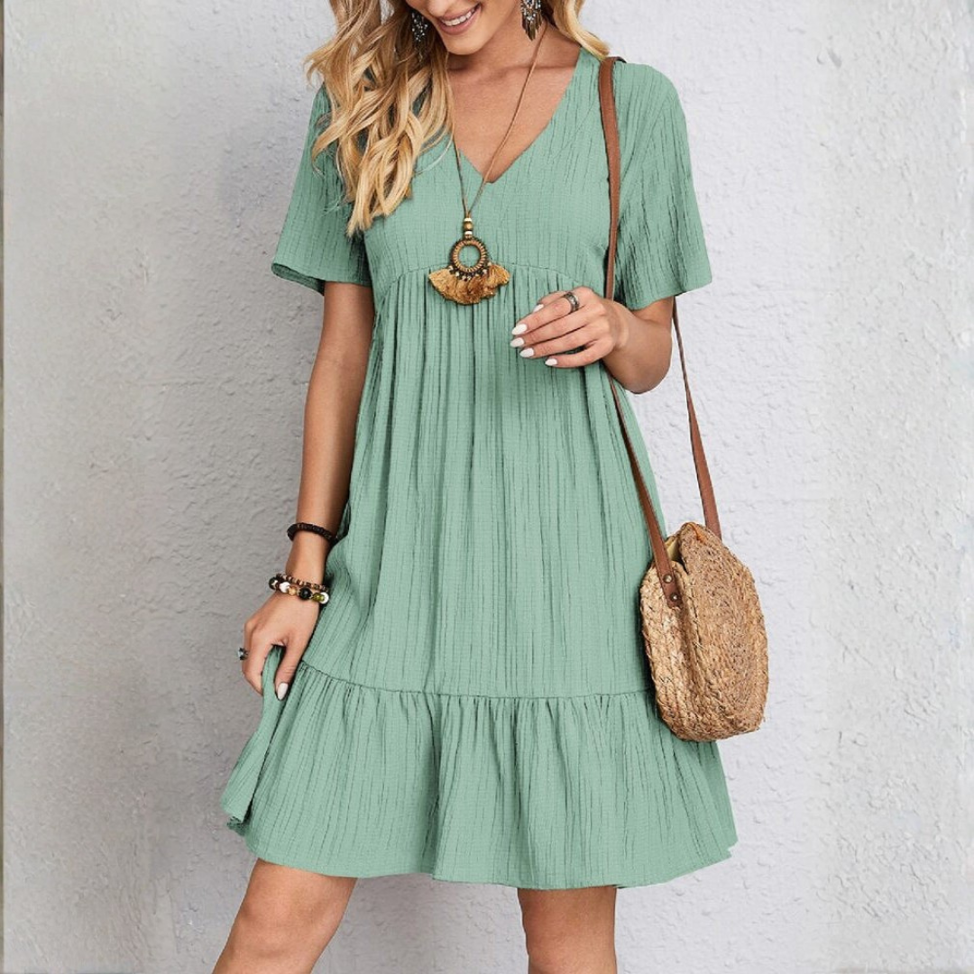 Alyssa - Vestido escultural en capas