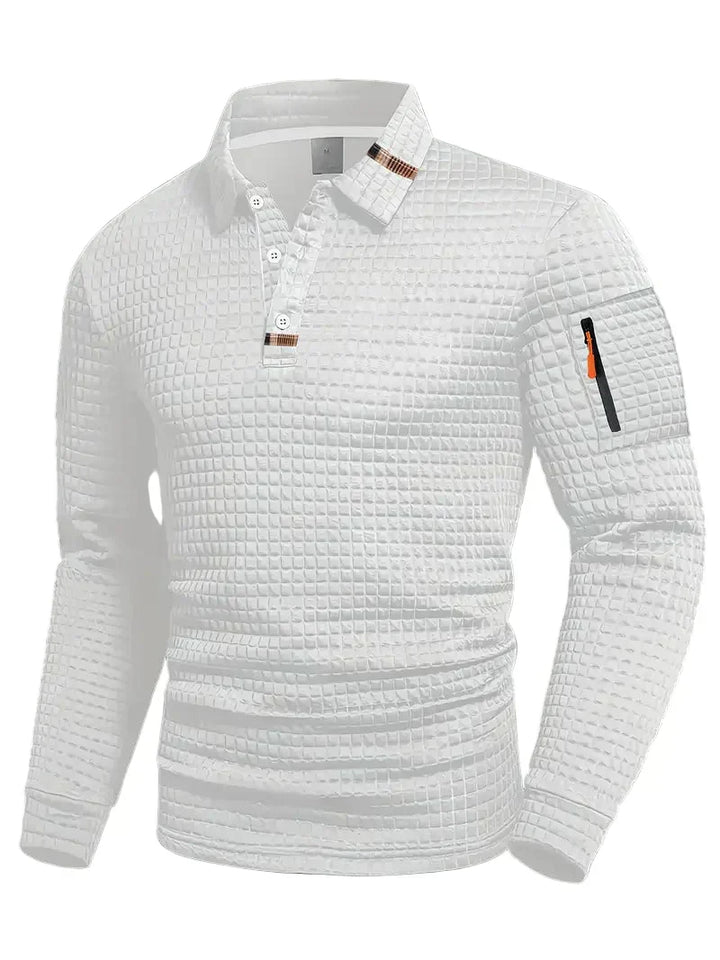 Reeve - Camisa polo texturizada