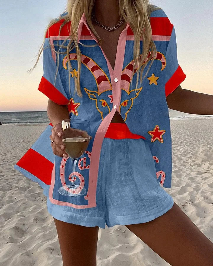 Aislynn - Elegante conjunto informal de dos piezas