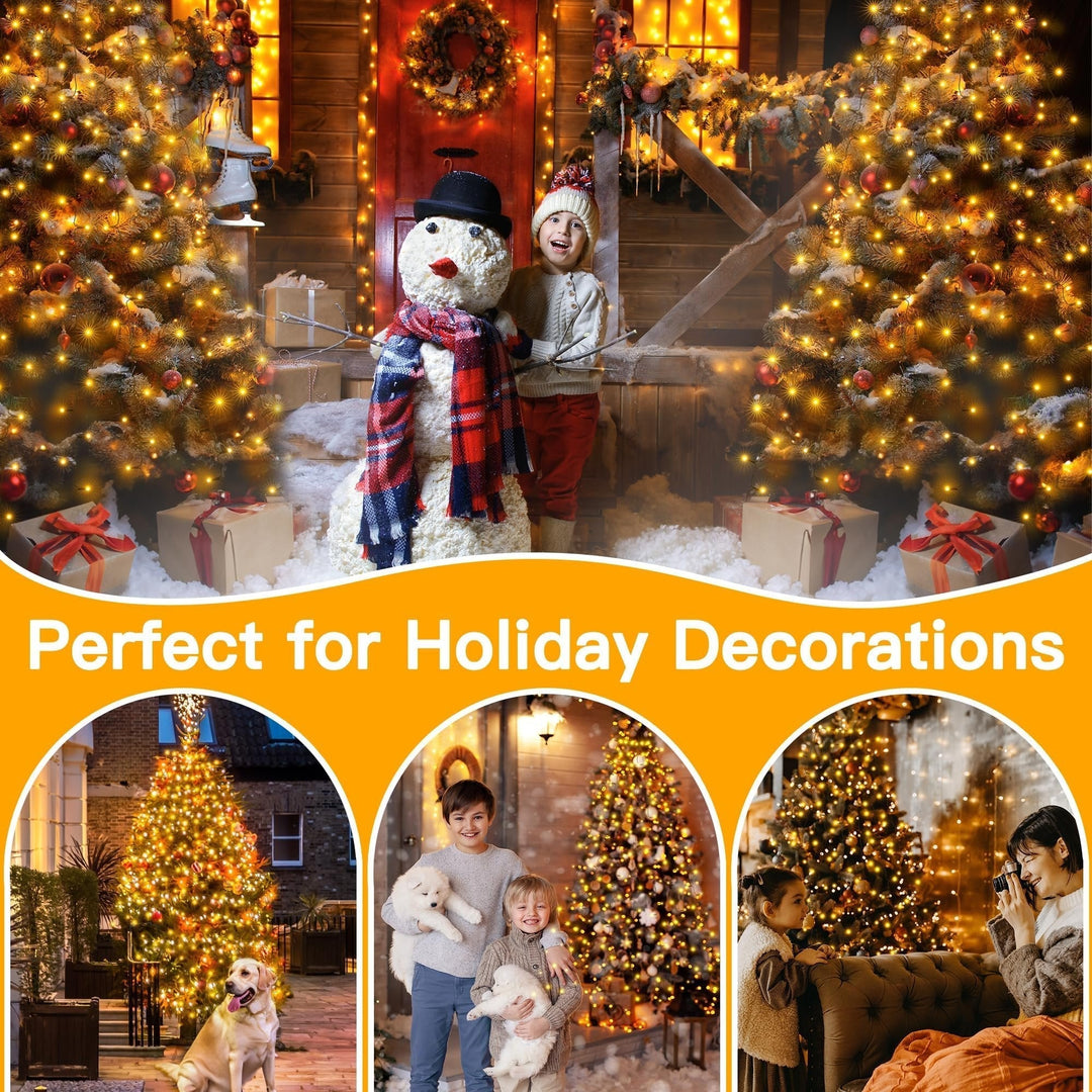 Kaerra - Aro de Luces en Cascada para Árbol de Navidad