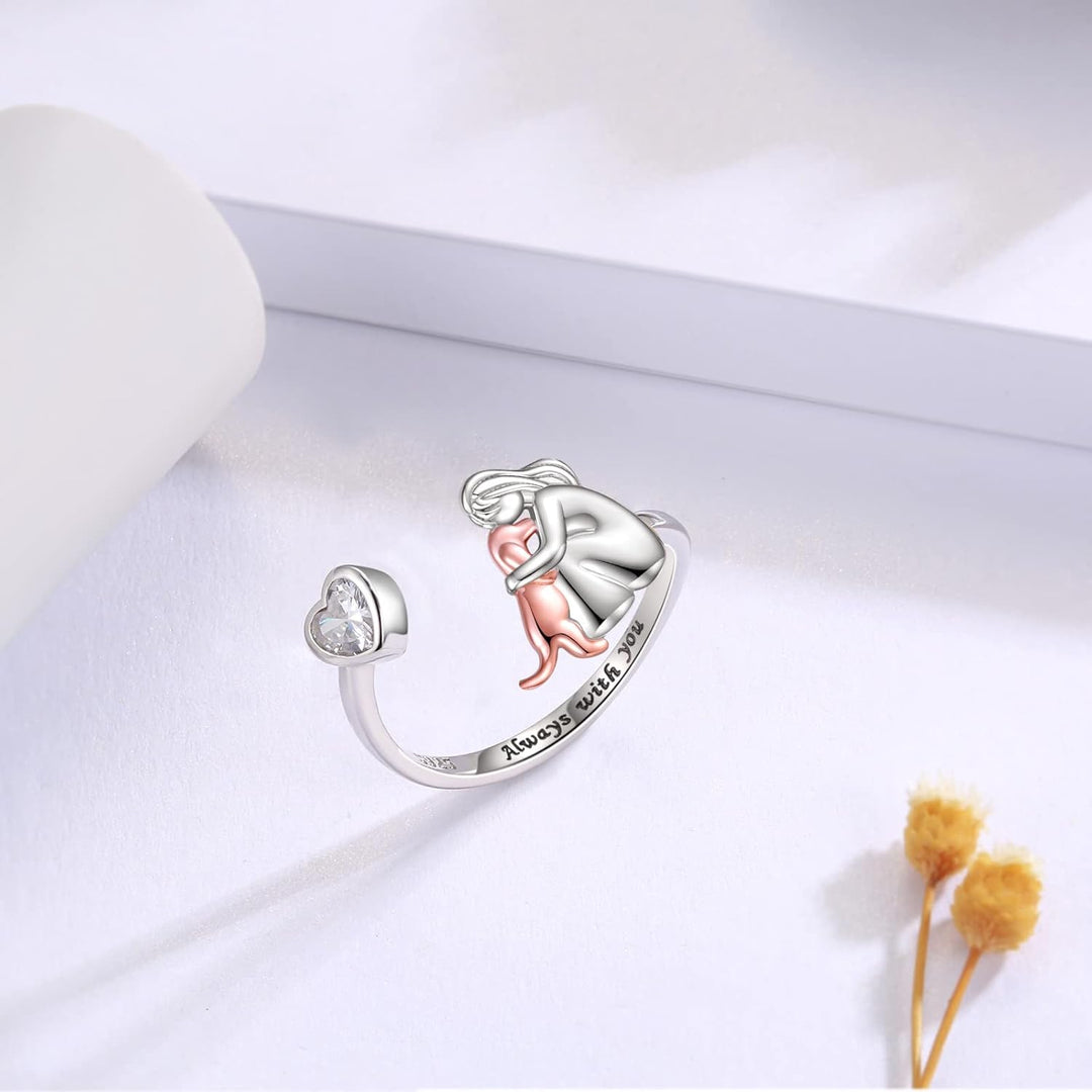 Lirianne - Anillo Abrazo de Plata