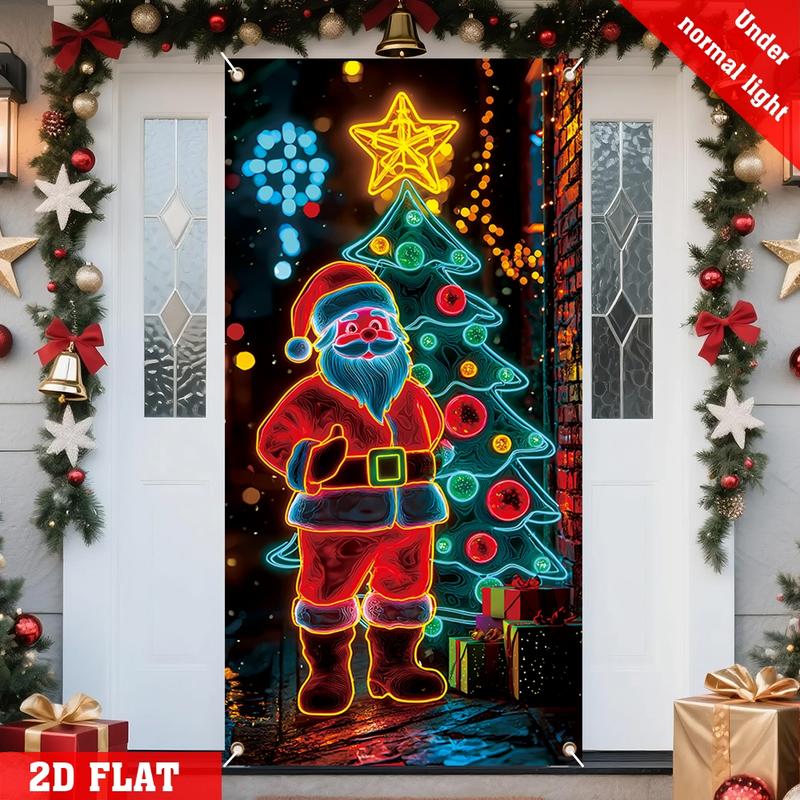 Caroline - Letrero Navideño Neón para Puerta