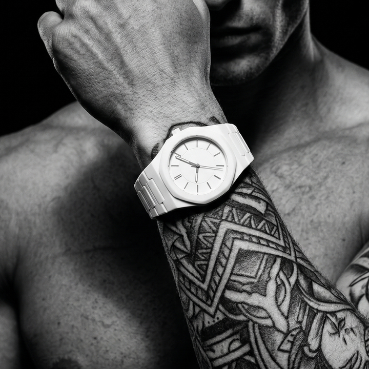 Nevrick - Reloj octagonal discreto
