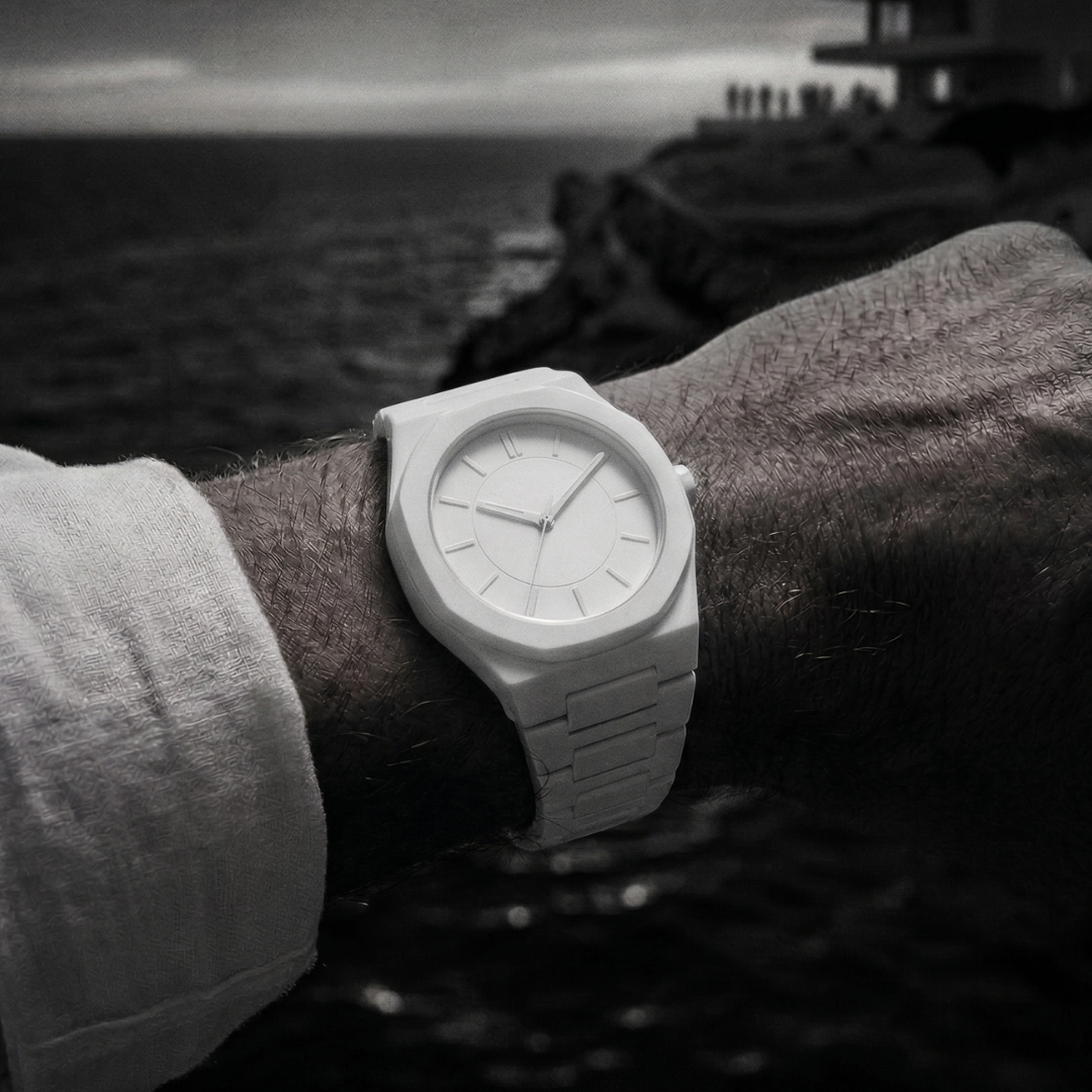 Nevrick - Reloj octagonal discreto