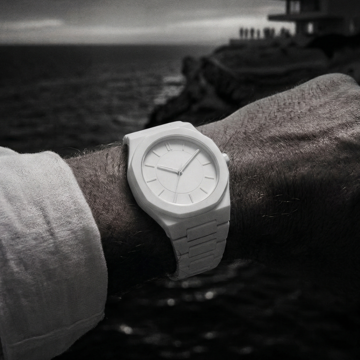 Nevrick - Reloj octagonal discreto