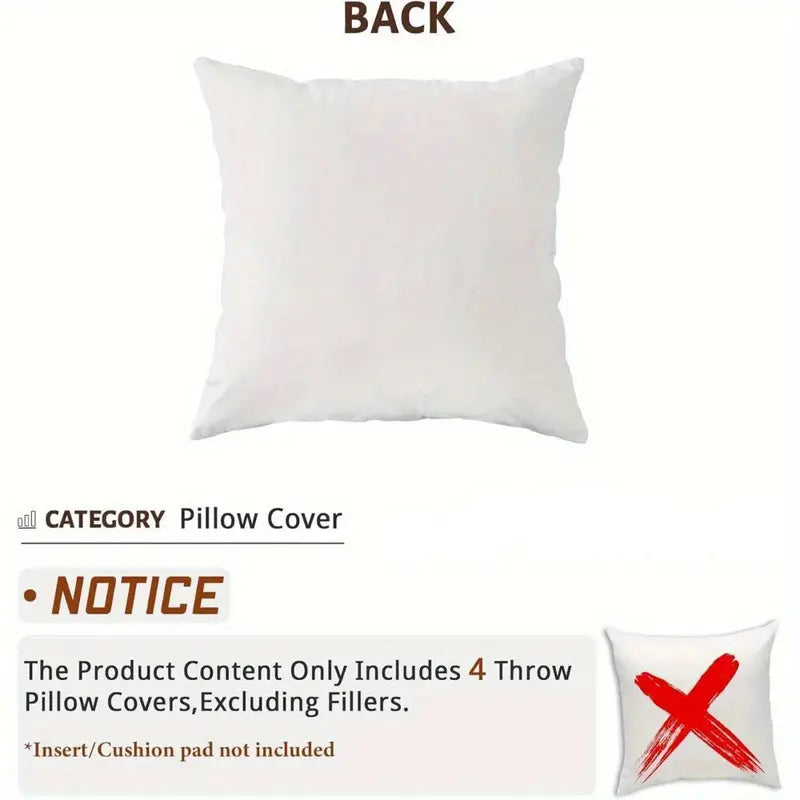 Danisse - Set de Cojines Decorativos Navideños