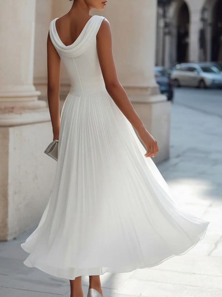 Vireen - Vestido midi plisado