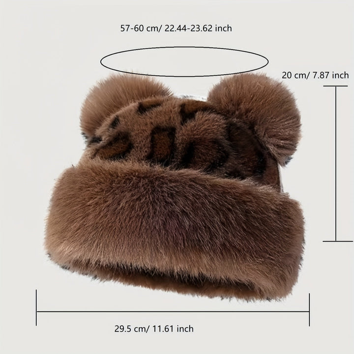 Avira - Gorro con Pompón para Mantener el Calor
