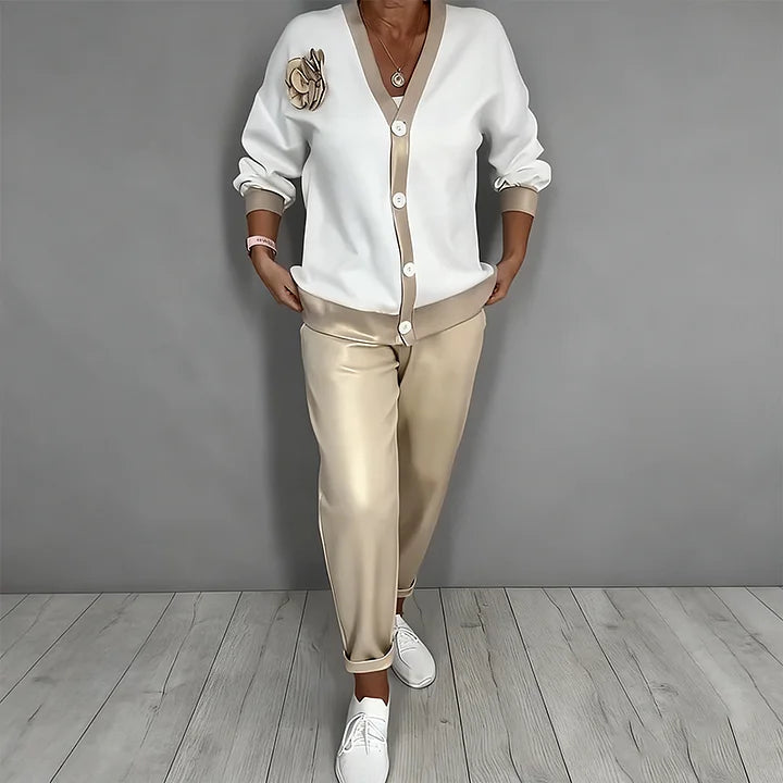 Ulyssa - Coordinado casual de dos piezas