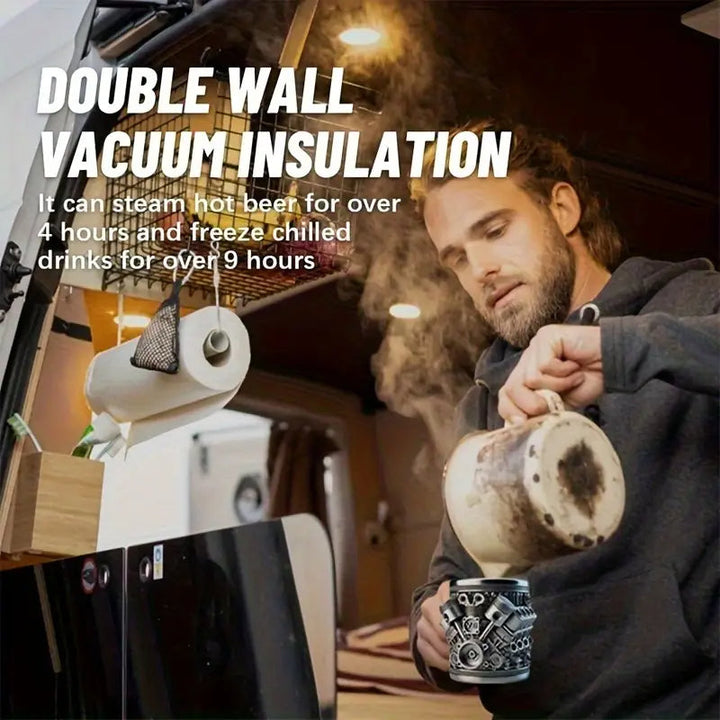 Havrix - Taza con Motor Mecánico