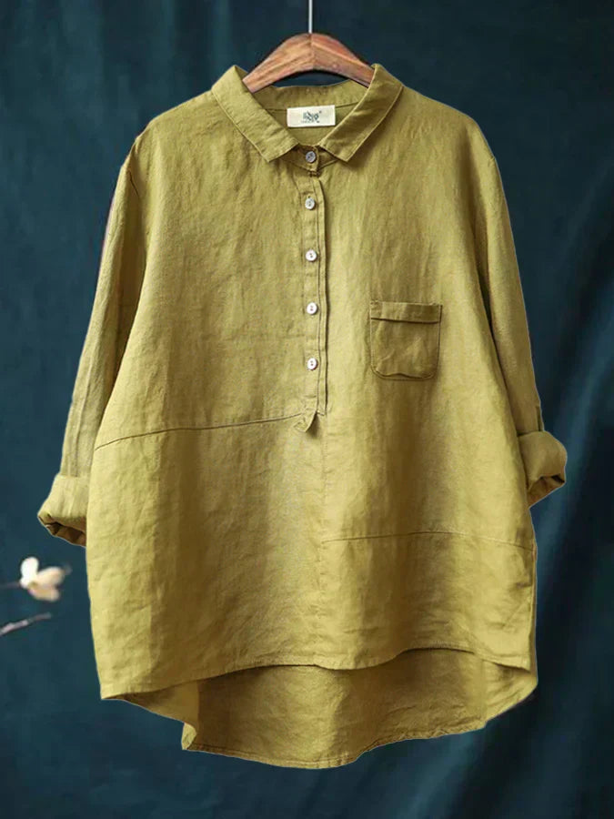 Koriel - Blusa de tacto suave